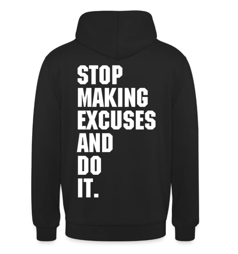 Pull à capuche MENTALITY Noir.