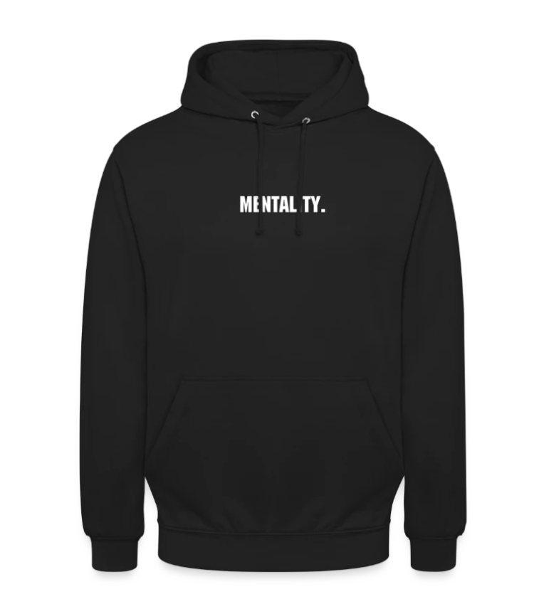 Pull à capuche MENTALITY Noir