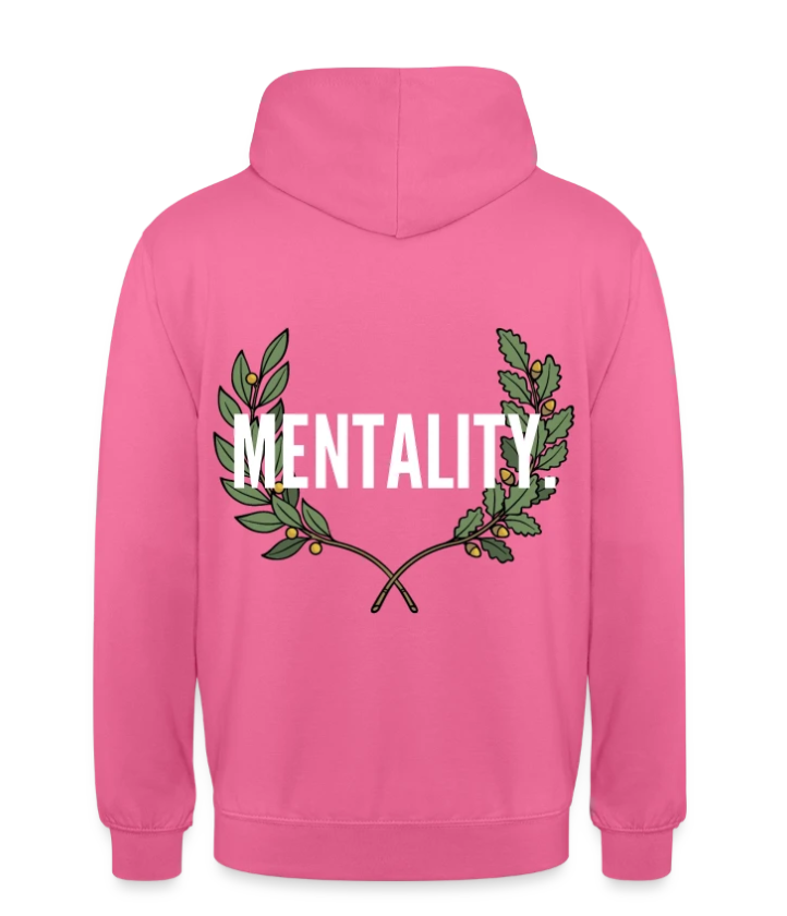 Pull à capuche MENTALITY Rose