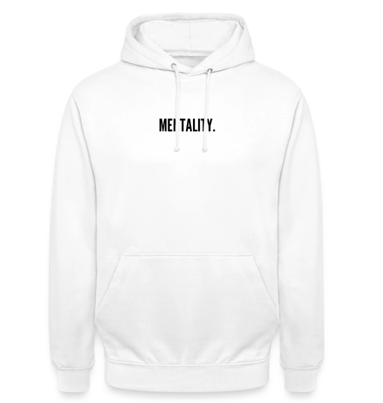 Pull à capuche MENTALITY Blanc