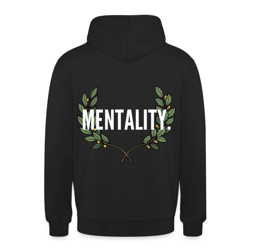 Pull à capuche MENTALITY Noir