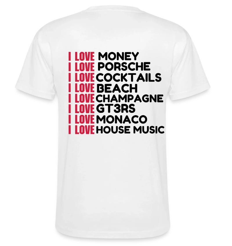 T-Shirt LOVE Blanc.